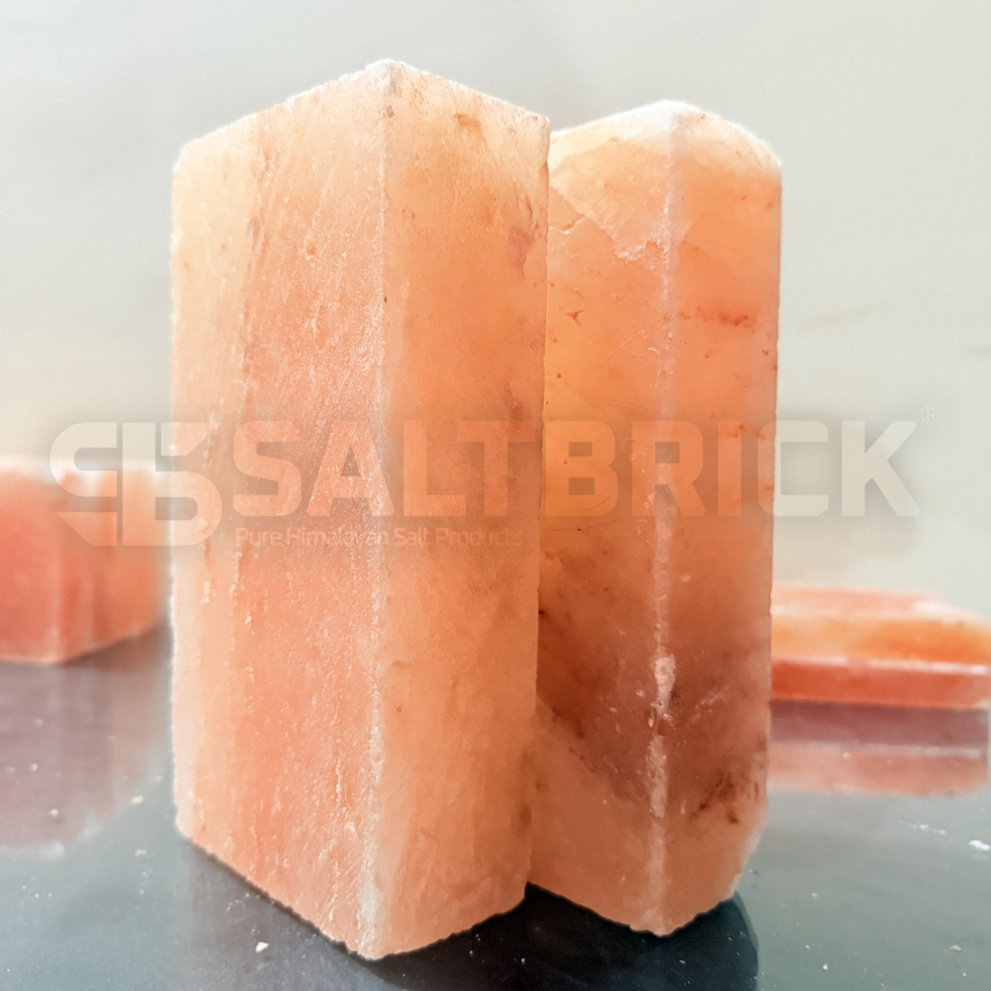 Himalayan Pink Salt Bricks 8" (L) x 4" (W) x 2" (H)