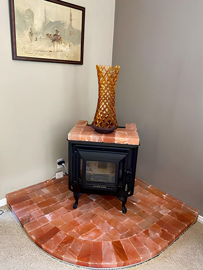 Bulk Himalayan Pink salt tiles for sauna, spas