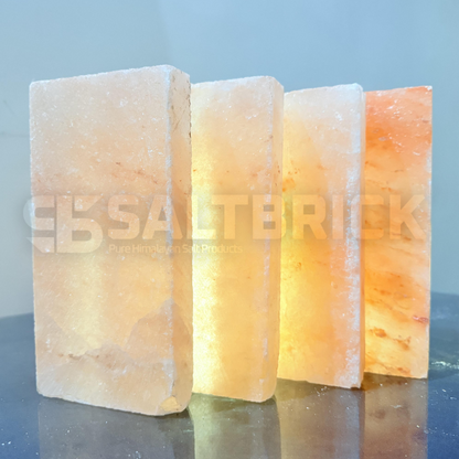 Himalayan Pink Salt Tiles - 8" x 4" x 1" 