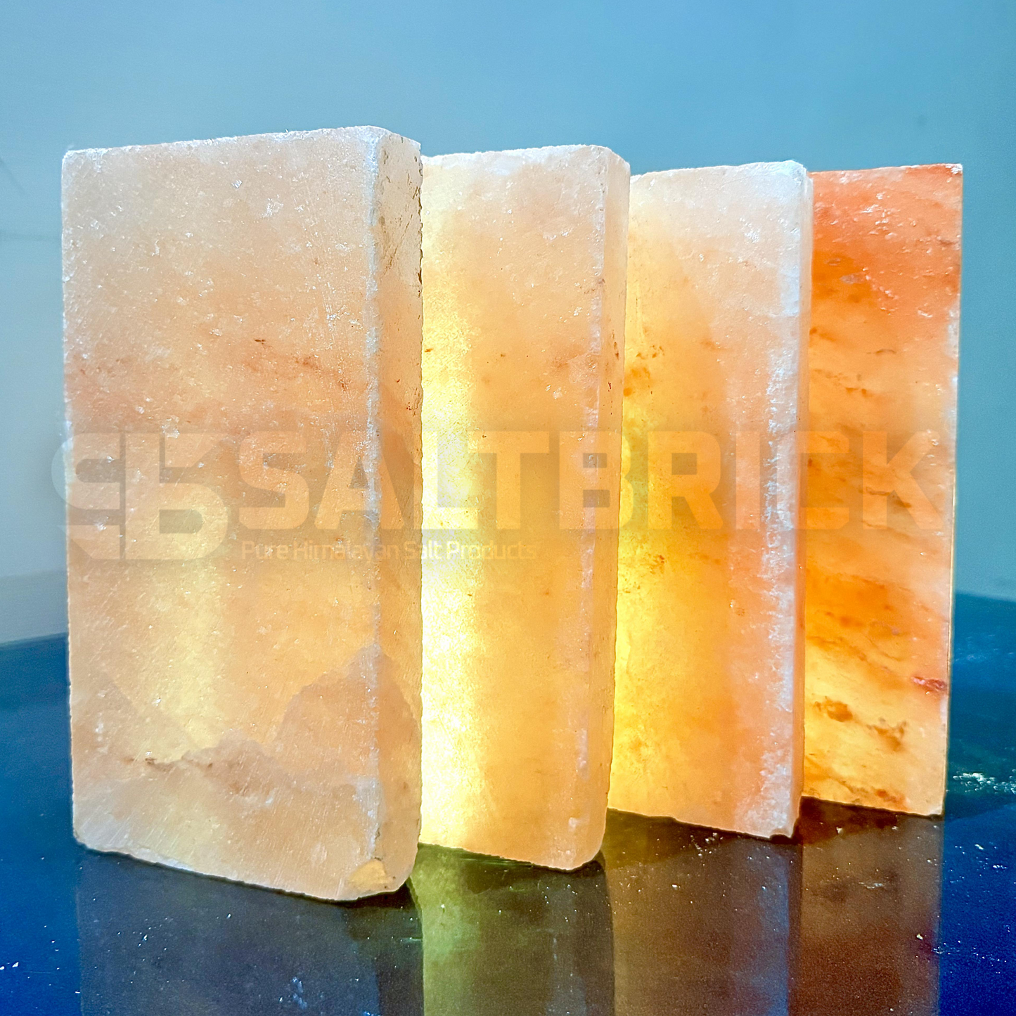 Natural Himalayan Pink Salt Tiles for Walls