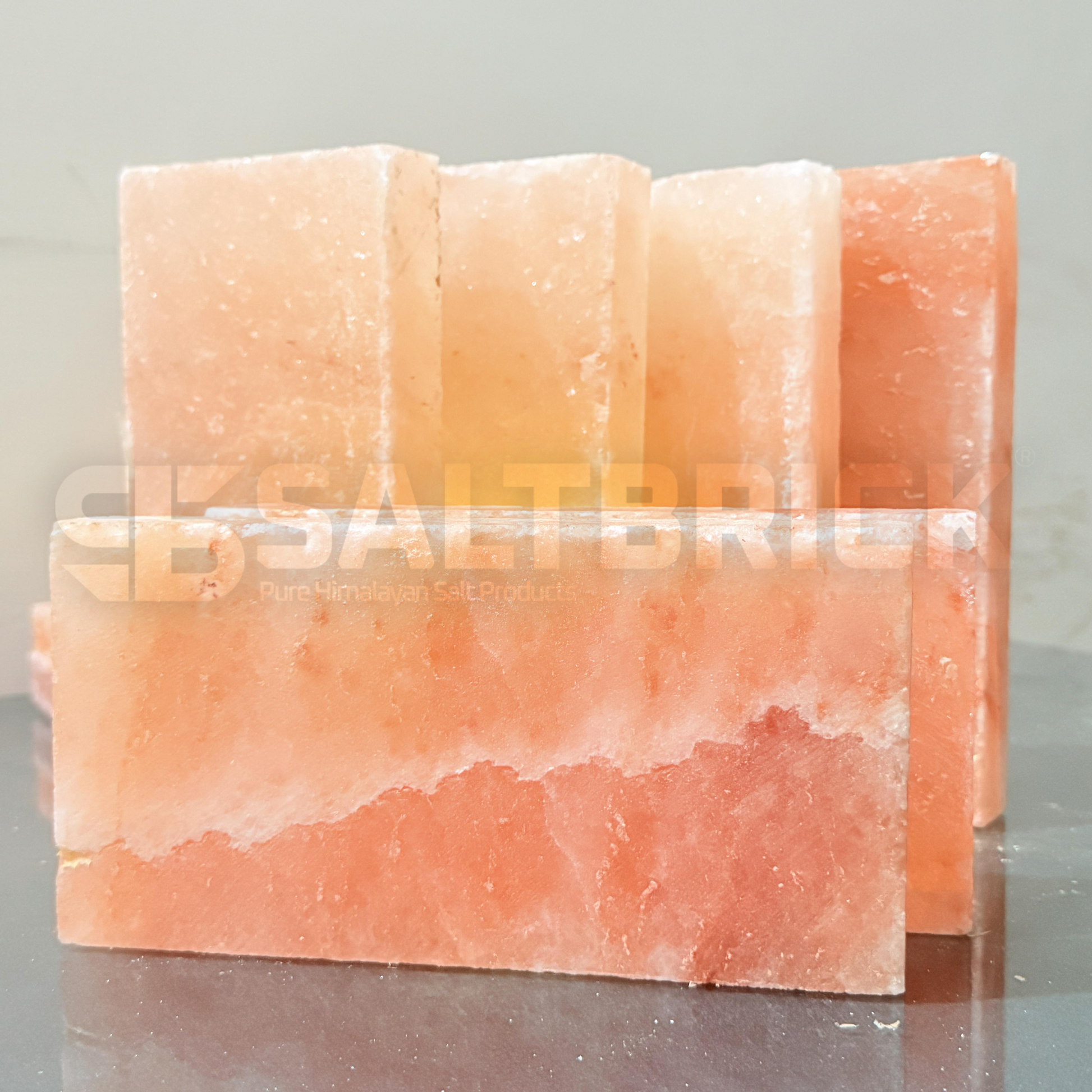 Natural Himalayan Pink Salt Tiles for Walls